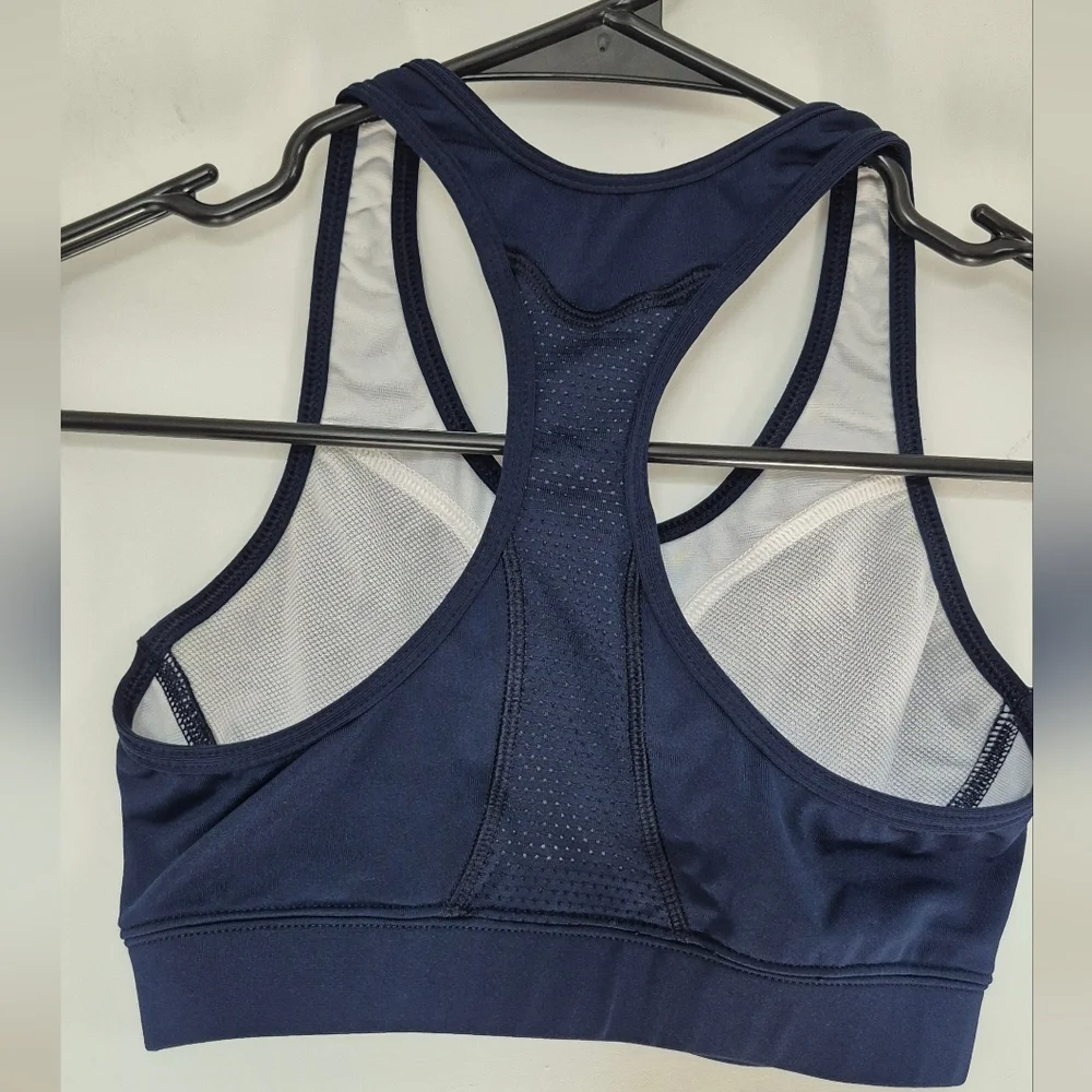 Adidas Blue Sports Bra Performance Intimates - Picture 2 of 5